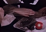 Image of nylon stockings North Carolina United States USA, 1950, second 8 stock footage video 65675050477