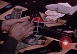 Image of nylon stockings North Carolina United States USA, 1950, second 16 stock footage video 65675050477