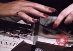 Image of nylon stockings North Carolina United States USA, 1950, second 36 stock footage video 65675050477