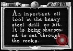 Image of Preparing an oil drilling bit and drilling for oil United States USA, 1925, second 5 stock footage video 65675050482