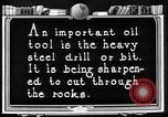 Image of Preparing an oil drilling bit and drilling for oil United States USA, 1925, second 7 stock footage video 65675050482