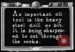 Image of Preparing an oil drilling bit and drilling for oil United States USA, 1925, second 8 stock footage video 65675050482