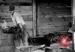 Image of Preparing an oil drilling bit and drilling for oil United States USA, 1925, second 12 stock footage video 65675050482