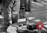 Image of Preparing an oil drilling bit and drilling for oil United States USA, 1925, second 30 stock footage video 65675050482
