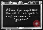 Image of "Shooting" an oil well with nitroglycerin United States USA, 1925, second 23 stock footage video 65675050483