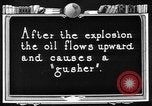 Image of "Shooting" an oil well with nitroglycerin United States USA, 1925, second 25 stock footage video 65675050483