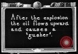 Image of "Shooting" an oil well with nitroglycerin United States USA, 1925, second 26 stock footage video 65675050483