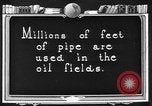 Image of oil pipe lines United States USA, 1925, second 56 stock footage video 65675050484