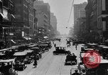 Image of Busy city street with traffic circa 1925 United States USA, 1925, second 10 stock footage video 65675050488