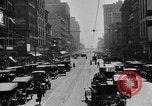 Image of Busy city street with traffic circa 1925 United States USA, 1925, second 12 stock footage video 65675050488