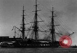 Immagine di USS Constitution Charlestown Massachusetts USA, 1931, secondo 45 filmato di repertorio 65675050489