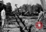Standbild Big Inch US Öl Rohrleitungsbau Texas United States USA, 1943, aus Sekunde 62 historischem Filmmaterial Videoclip 65675050493