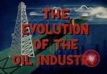 Standbild Evolution der Ölförderung United States USA, 1952, aus Sekunde 7 historischem Filmmaterial Videoclip 65675050494