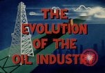 Standbild Evolution der Ölförderung United States USA, 1952, aus Sekunde 10 historischem Filmmaterial Videoclip 65675050494