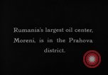 Image Moreni Centre d'huile Prahova Roumanie, 1926, de la seconde 50 séquences d'archives historiques vidéo 65675050503