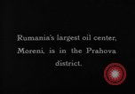 Image Moreni Centre d'huile Prahova Roumanie, 1926, de la seconde 51 séquences d'archives historiques vidéo 65675050503
