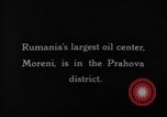 Image Moreni Centre d'huile Prahova Roumanie, 1926, de la seconde 54 séquences d'archives historiques vidéo 65675050503