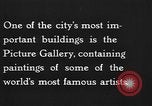 Standbild Bildergalerie Madrid Spanien, 1926, aus Sekunde 43 historischem Filmmaterial Videoclip 65675050506