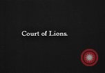 Standbild Gerichts Lions Granada Spanien, 1926, aus Sekunde 57 historischem Filmmaterial Videoclip 65675050508