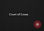 Standbild Gerichts Lions Granada Spanien, 1926, aus Sekunde 58 historischem Filmmaterial Videoclip 65675050508