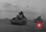 Image of British 8th Army tanks North Africa, 1942, second 10 stock footage video 65675050512