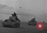 Image of British 8th Army tanks North Africa, 1942, second 11 stock footage video 65675050512