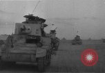 Image of British 8th Army tanks North Africa, 1942, second 30 stock footage video 65675050512