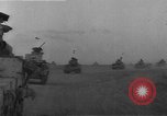 Image of British 8th Army tanks North Africa, 1942, second 33 stock footage video 65675050512