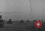 Image of British 8th Army tanks North Africa, 1942, second 36 stock footage video 65675050512