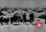 Standbild German Mountain troopers in Betrieb im Schnee während Zweiten Weltkrieg Kaukasus, 1943, aus Sekunde 13 historischem Filmmaterial Videoclip 65675050523