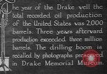 Standbild Bohren von Öl United States USA, 1923, aus Sekunde 14 historischem Filmmaterial Videoclip 65675050524