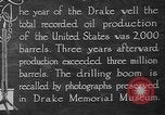 Standbild Bohren von Öl United States USA, 1923, aus Sekunde 28 historischem Filmmaterial Videoclip 65675050524