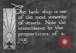 Standbild Öl Schiff Tank United States USA, 1923, aus Sekunde 4 historischem Filmmaterial Videoclip 65675050531