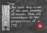 Standbild Öl Schiff Tank United States USA, 1923, aus Sekunde 10 historischem Filmmaterial Videoclip 65675050531