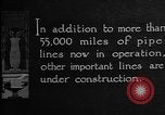 Standbild Öl Leitungssystem United States USA, 1923, aus Sekunde 41 historischem Filmmaterial Videoclip 65675050540