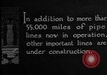 Standbild Öl Leitungssystem United States USA, 1923, aus Sekunde 42 historischem Filmmaterial Videoclip 65675050540
