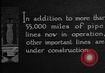 Standbild Öl Leitungssystem United States USA, 1923, aus Sekunde 44 historischem Filmmaterial Videoclip 65675050540