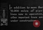 Standbild Öl Leitungssystem United States USA, 1923, aus Sekunde 45 historischem Filmmaterial Videoclip 65675050540