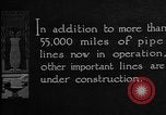 Standbild Öl Leitungssystem United States USA, 1923, aus Sekunde 46 historischem Filmmaterial Videoclip 65675050540