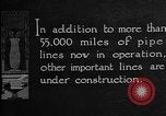 Standbild Öl Leitungssystem United States USA, 1923, aus Sekunde 47 historischem Filmmaterial Videoclip 65675050540