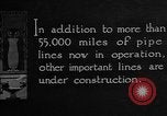 Standbild Öl Leitungssystem United States USA, 1923, aus Sekunde 49 historischem Filmmaterial Videoclip 65675050540
