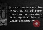 Standbild Öl Leitungssystem United States USA, 1923, aus Sekunde 51 historischem Filmmaterial Videoclip 65675050540