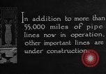 Standbild Öl Leitungssystem United States USA, 1923, aus Sekunde 53 historischem Filmmaterial Videoclip 65675050540