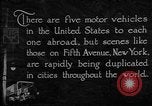 Image of motor vehicles New York City USA, 1923, second 5 stock footage video 65675050545