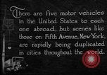 Image of motor vehicles New York City USA, 1923, second 12 stock footage video 65675050545