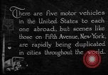 Image of motor vehicles New York City USA, 1923, second 19 stock footage video 65675050545