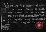 Image of motor vehicles New York City USA, 1923, second 24 stock footage video 65675050545