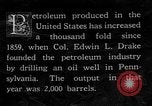 Standbild Bohren von Öl United States USA, 1923, aus Sekunde 9 historischem Filmmaterial Videoclip 65675050546