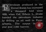 Standbild Bohren von Öl United States USA, 1923, aus Sekunde 10 historischem Filmmaterial Videoclip 65675050546