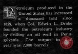 Standbild Bohren von Öl United States USA, 1923, aus Sekunde 11 historischem Filmmaterial Videoclip 65675050546